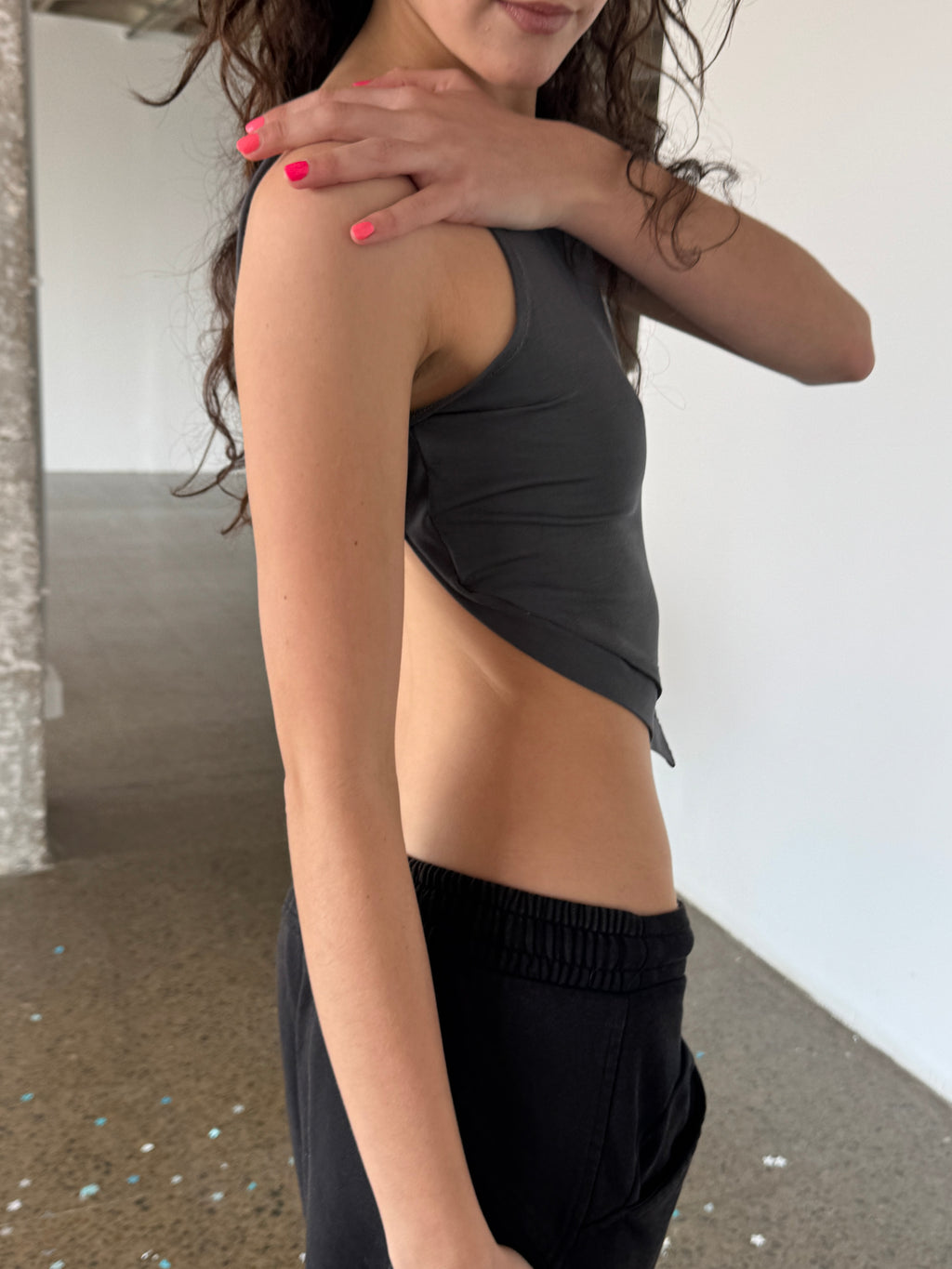 KATE TOP GREY