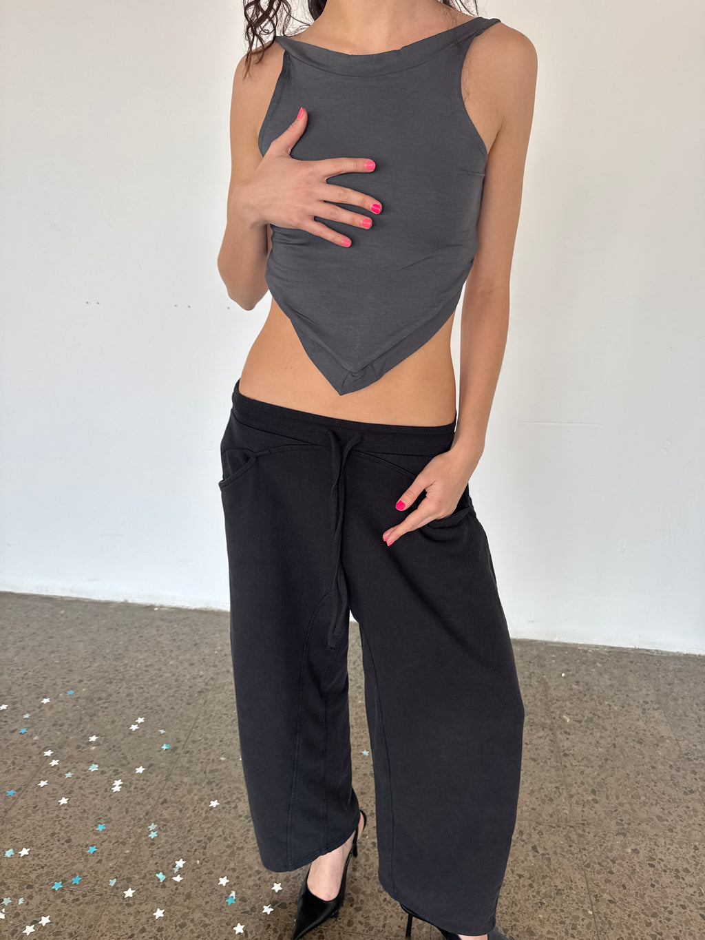 KATE TOP GREY