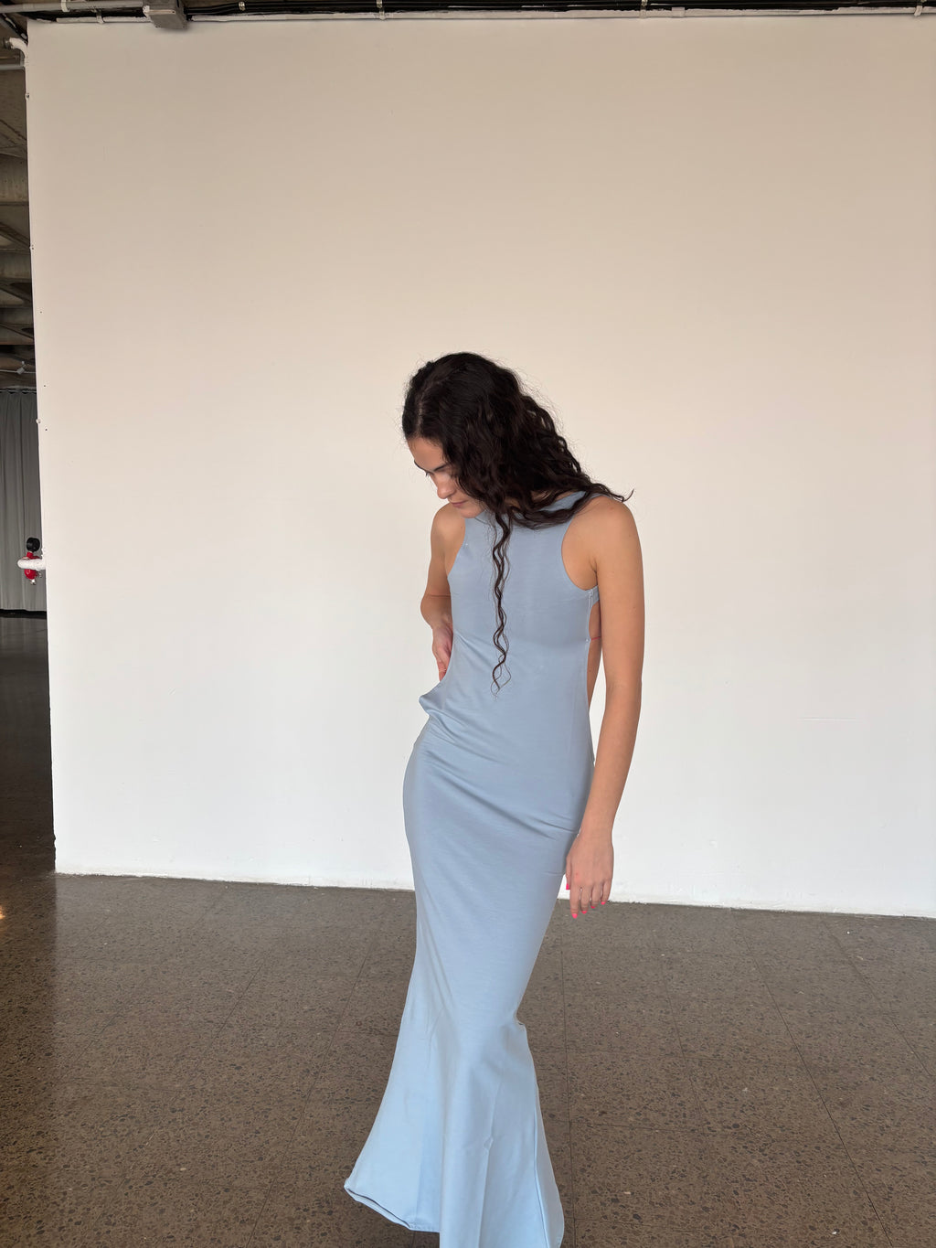 KATHERINE DRESS BLUE