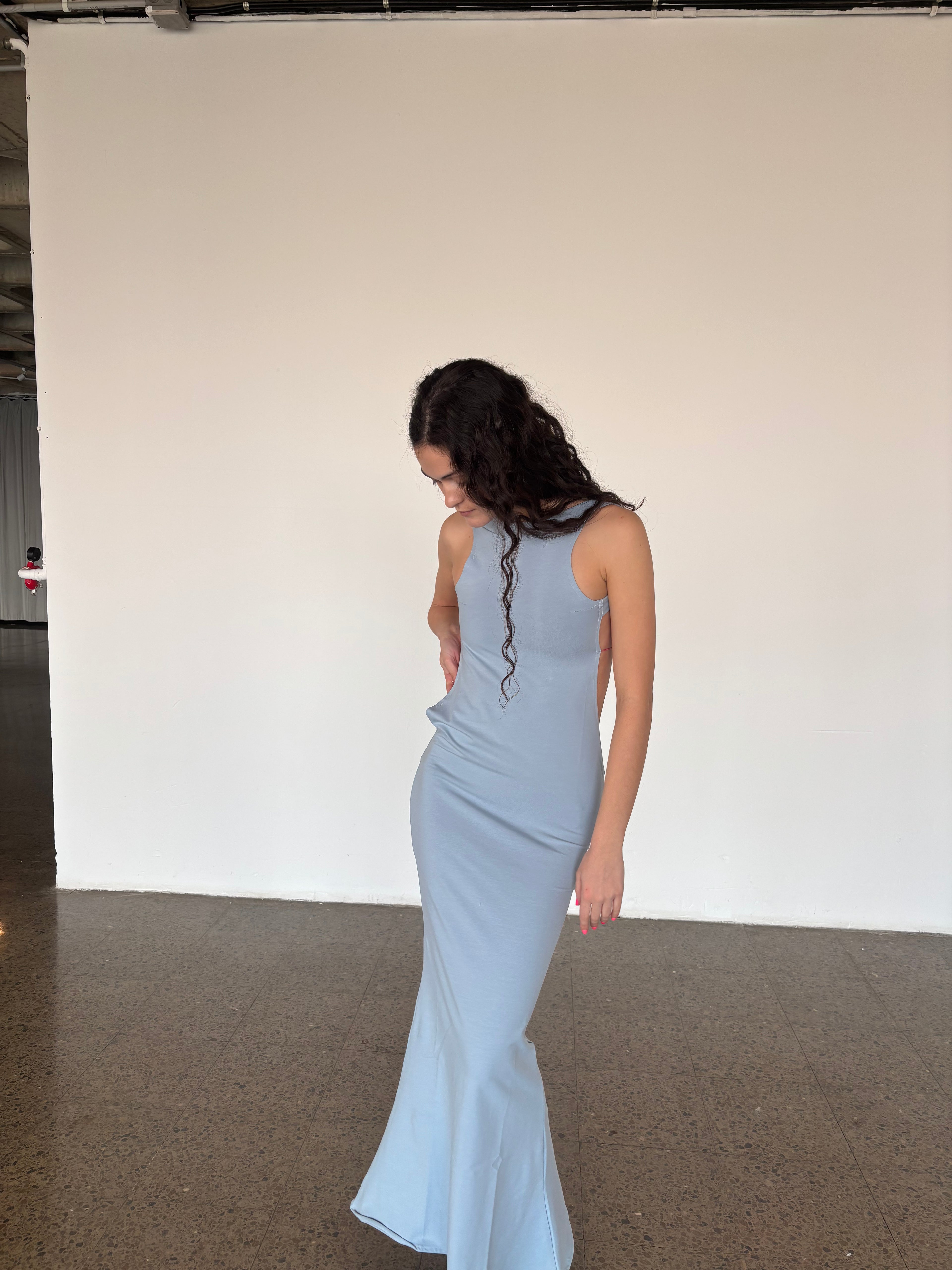 KATHERINE DRESS BLUE