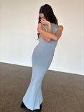 KATHERINE DRESS BLUE